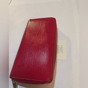 Louis Vuitton Zippy Wallet Fuchsia Epi